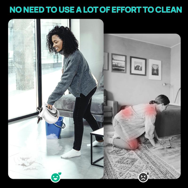 12-in-1 Portable Steam Cleaner – Home and Car
