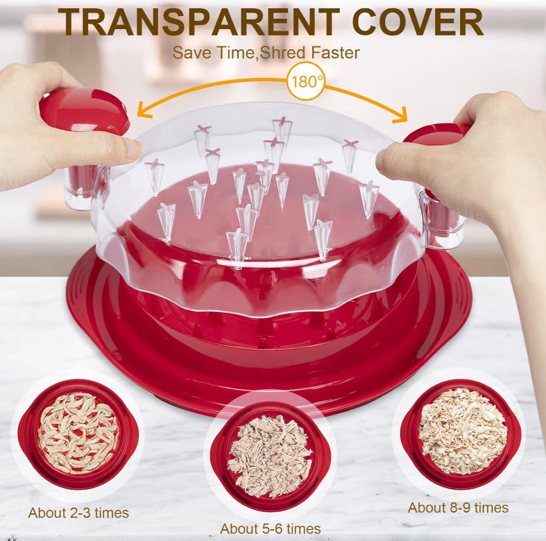 Manual chicken shredder