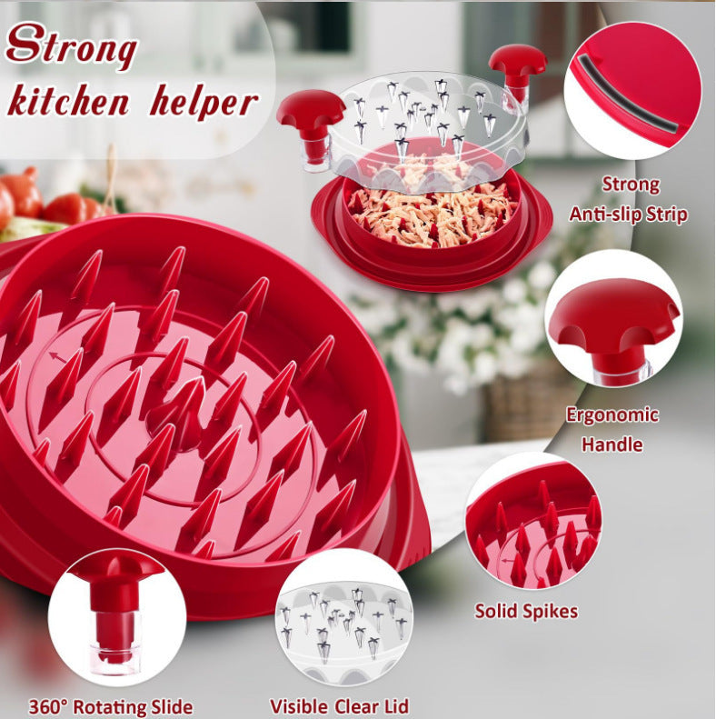 Manual chicken shredder