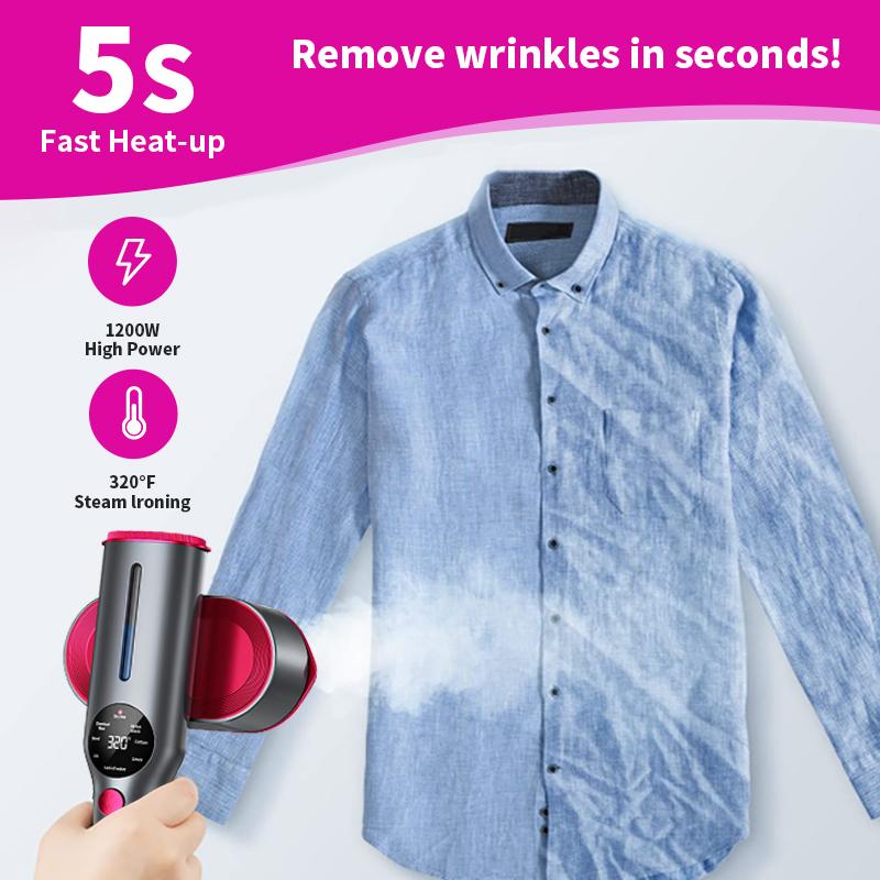 Xivamo Portable Steam Iron – Wrinkle Free Clothes