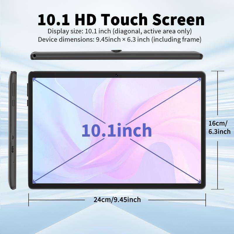 10.1" Android 14 Tablet with Keyboard and Mouse – 8GB+64GB