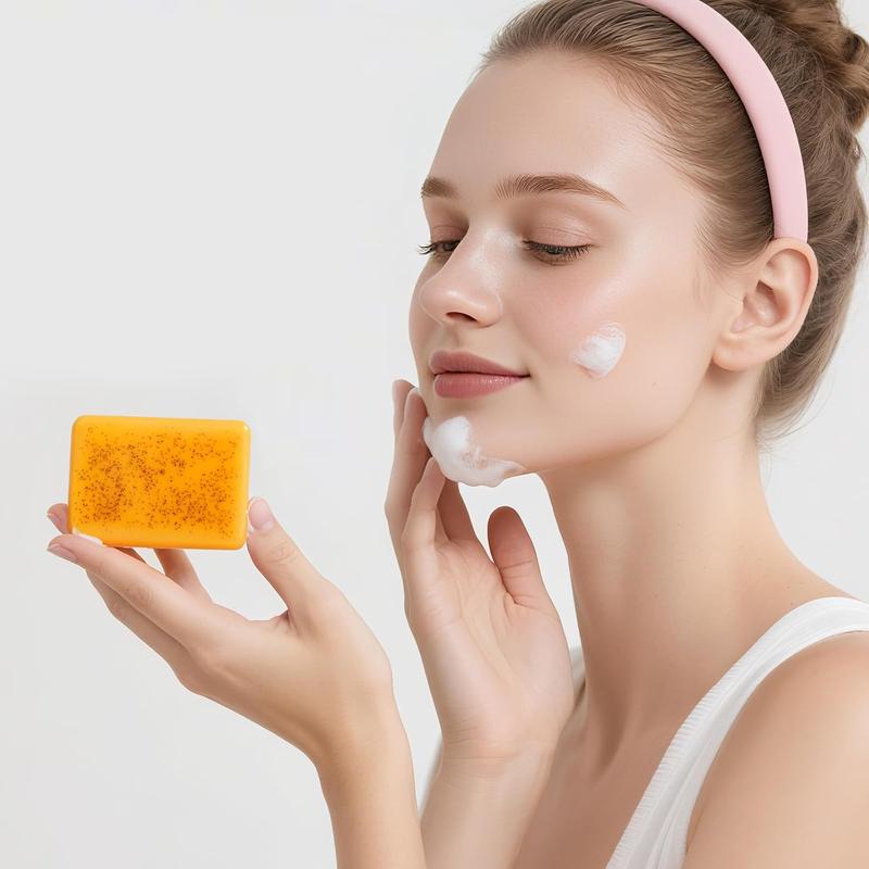 Le Trio Doré : Savon 3x Curcuma, Miel et Citron