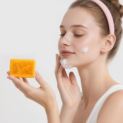 Le Trio Doré : Savon 3x Curcuma, Miel et Citron