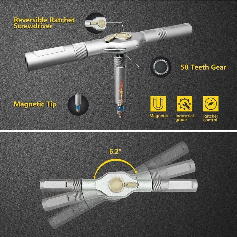 24-in-1 Ratchet Screwdriver – Portable Set