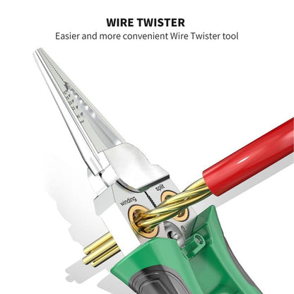 8-in-1 Pliers – Wire Stripper and Electrical Tester