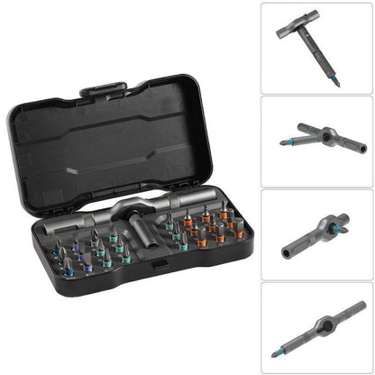 24-in-1 Ratchet Screwdriver – Portable Set