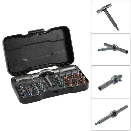 24-in-1 Ratchet Screwdriver – Portable Set