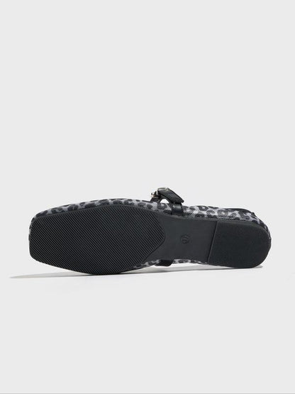 Flats Confortables Léopard pour usage Journalier