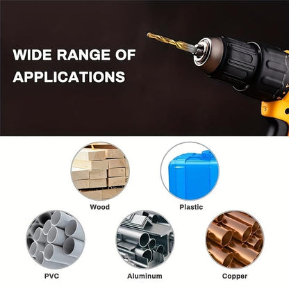 Set of 6 Male Drill Bits M3-M10 – Drill and Thread